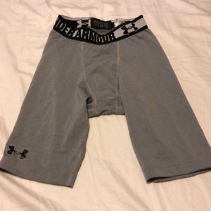 UA spandex shorts